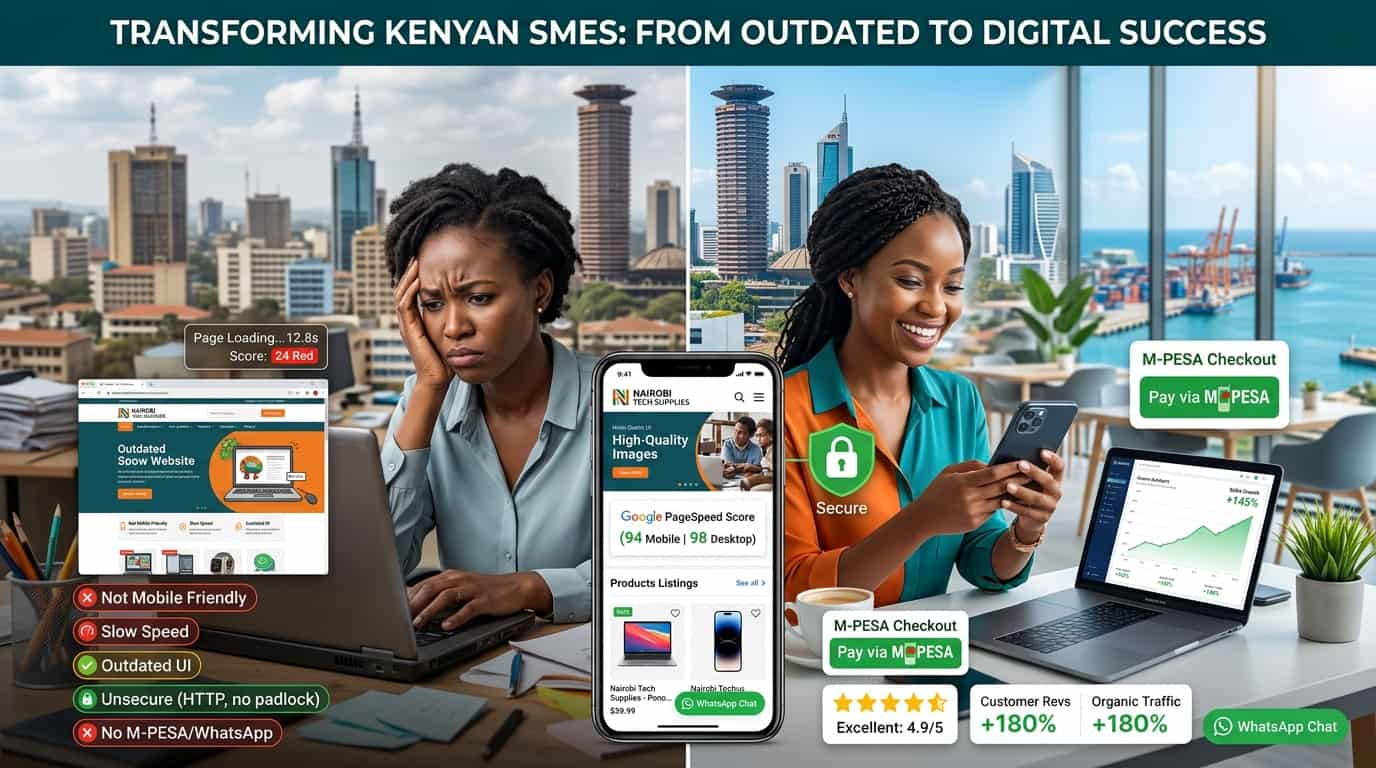 How Kenyan SMEs Can Compete Online With Smarter Web Design