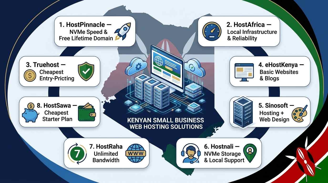 Best Web Hosting For Small Businesses In Kenya: Top 8